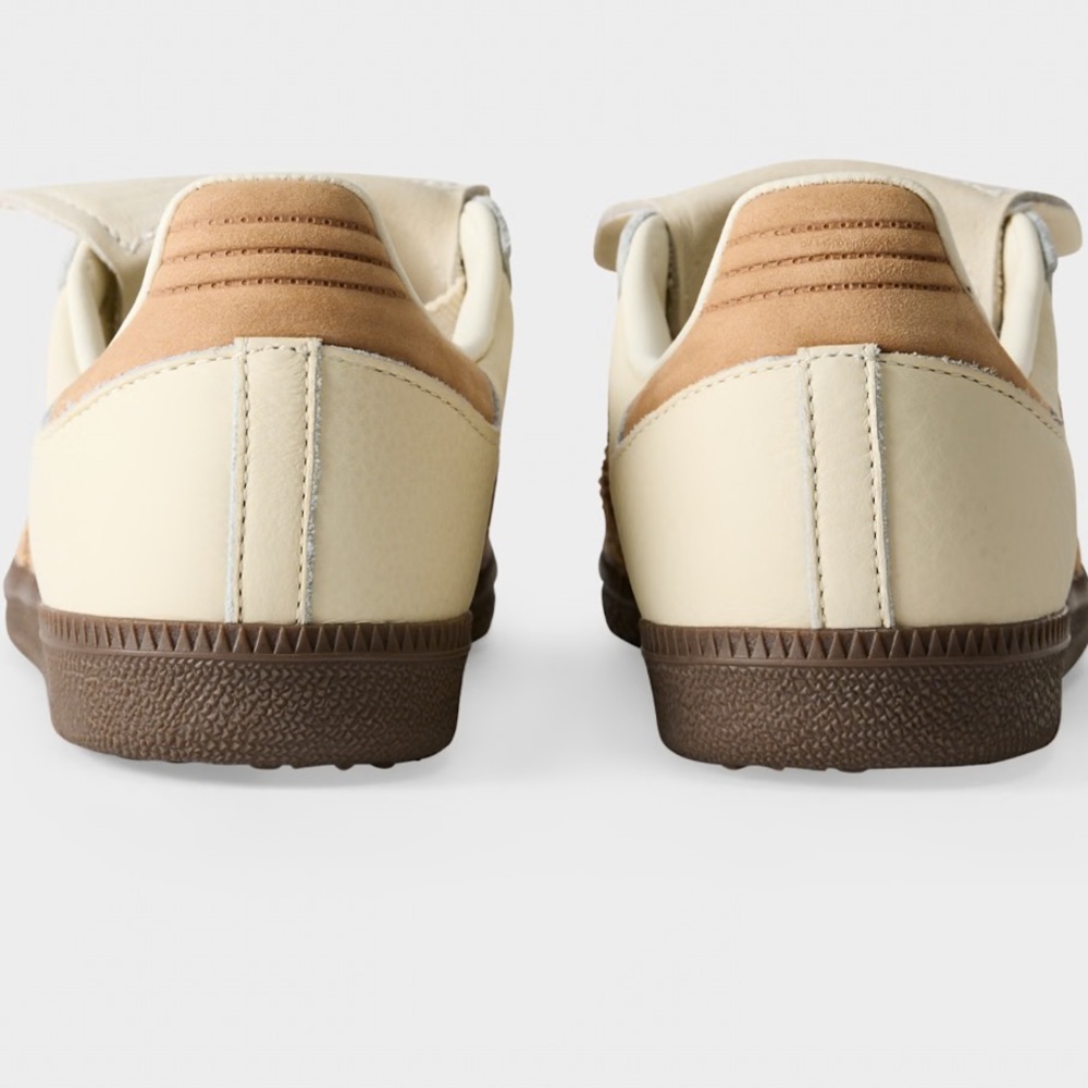 Adidas Samba in Cream and Brown - Picture 3 of 10